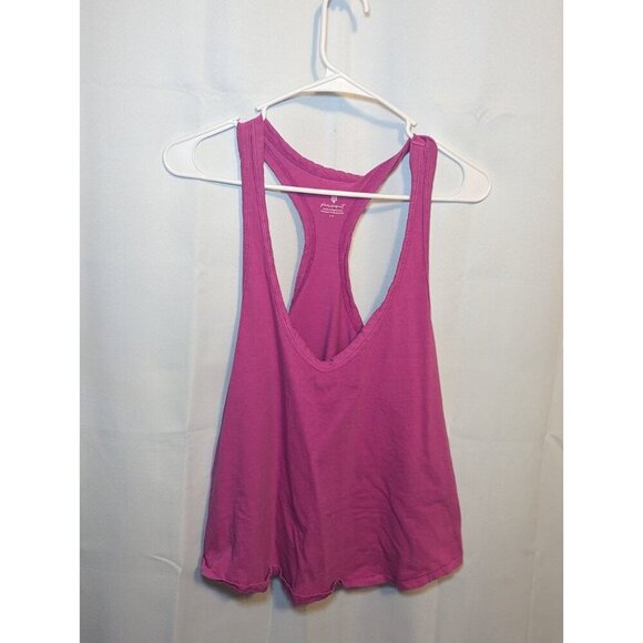 Free People Movement Women's Pink Size Small Oversized Tank - Picture 1 of 11